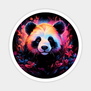 Neon Panda #2 Magnet